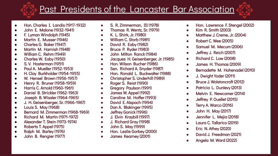 LBA Presidents